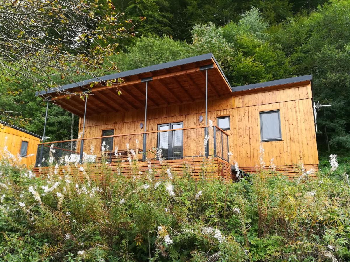 Camping Les Vernieres La Bourboule Sancy Bagian luar foto