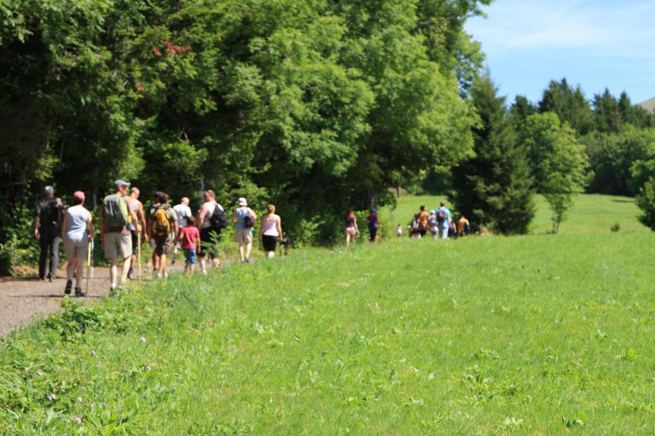 Camping Les Vernieres La Bourboule Sancy Bagian luar foto